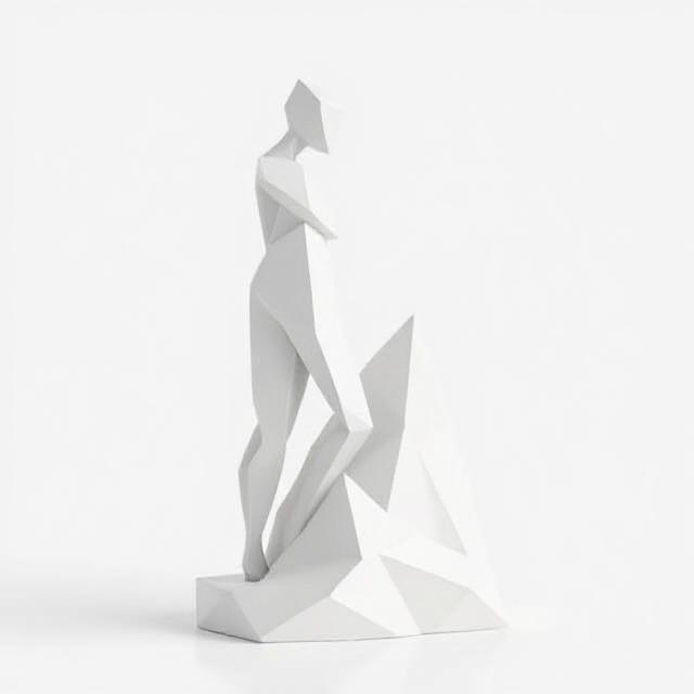 Sculpture - Stylish and Geometric 3D Model