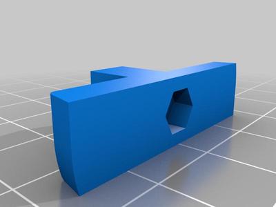 Self-Locking Slatwall Nut