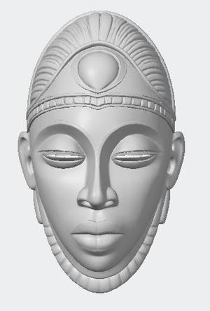 mask african