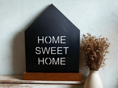 Light decoration lettering Home Sweet Home