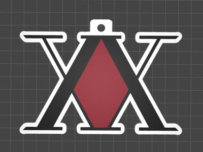 hunter x hunter keychain