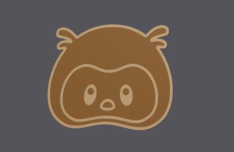 Owl Head - Farm Animals - Wall Art v1