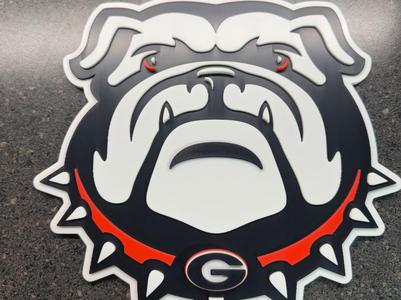 Georgia Bulldogs Alternate Oversized Necklace Logo