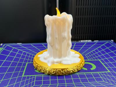 LED Tealight Candle Wax with Platform