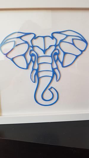 2d Elephant face