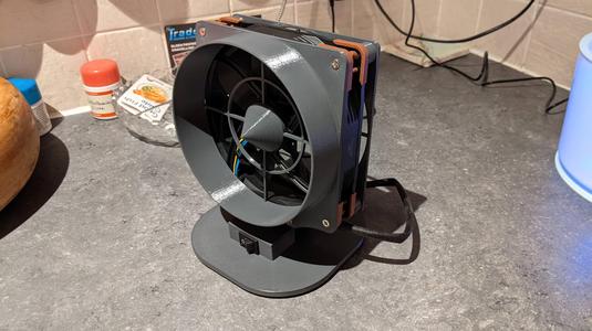 140mm PC desk fan