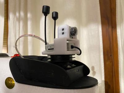servo mounting for DJI air unit