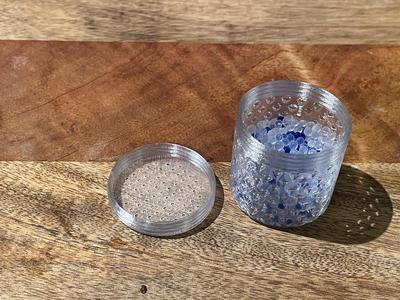 Parametric Filament Spool Desiccant Container 40mm x 40mm