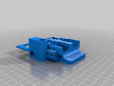 ultimaker double hotend titan and v6combo