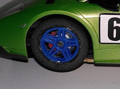 Slotcar Lamboghini Murcielago Wheel Insert