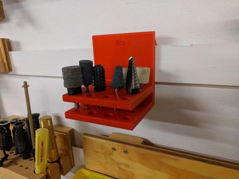 Customizable French Cleat Tool and Glue Bottle Holder