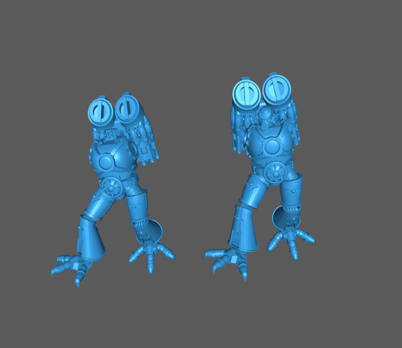 Vulture of the Eye MK1 Legs + Torso + Jetpack