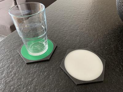Glass coaster variant A