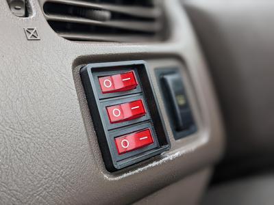 Rocker switch panel