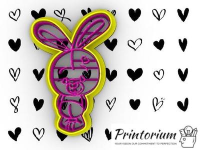 #Easter #Cute Bunny Cookie Cutter