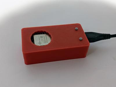 ESP32 Case with Bottle Cap Cutout