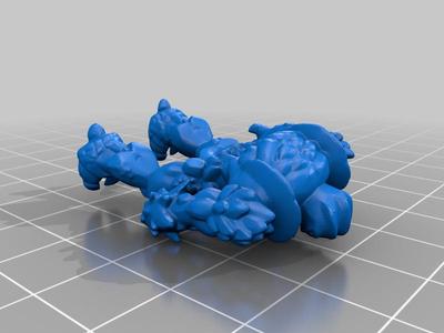 Alien monster miniature