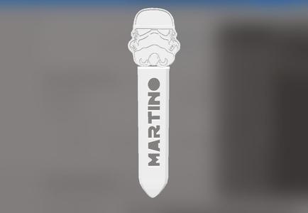 Stormtrooper bookmark