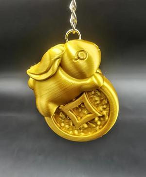 Lucky Money Rabbit Keychain