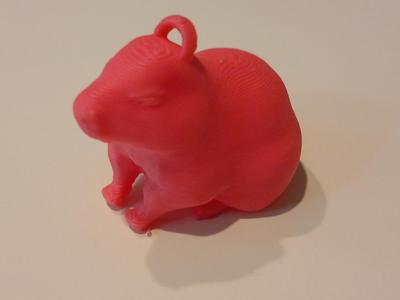 Capybara Keychain