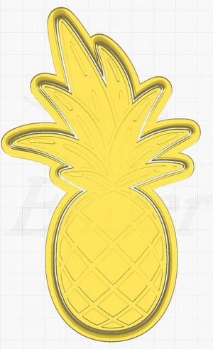 Pineapple cookie cutter