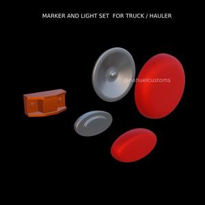 MARKER AND LIGHT SET  FOR TRUCK / HAULER