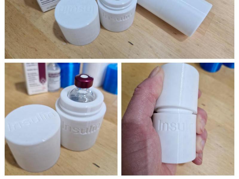 Insulin Vial Saver TPU
