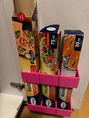 Kitchen Foil Cling Wrap Quiver Holder