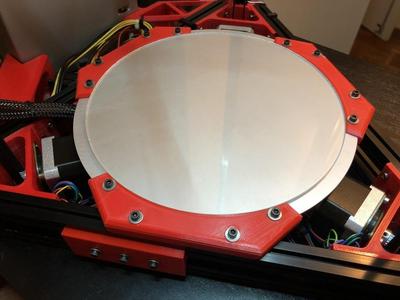 Kossel 300 Heatbed/glass bed holder