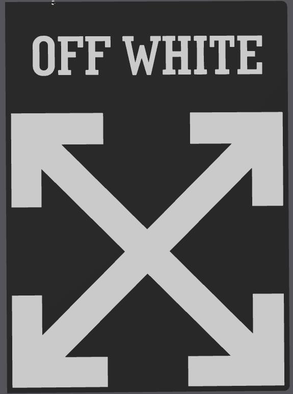 OFF WHITE LIGHT BOX
