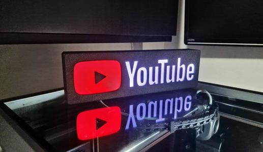 Youtube Led Sign