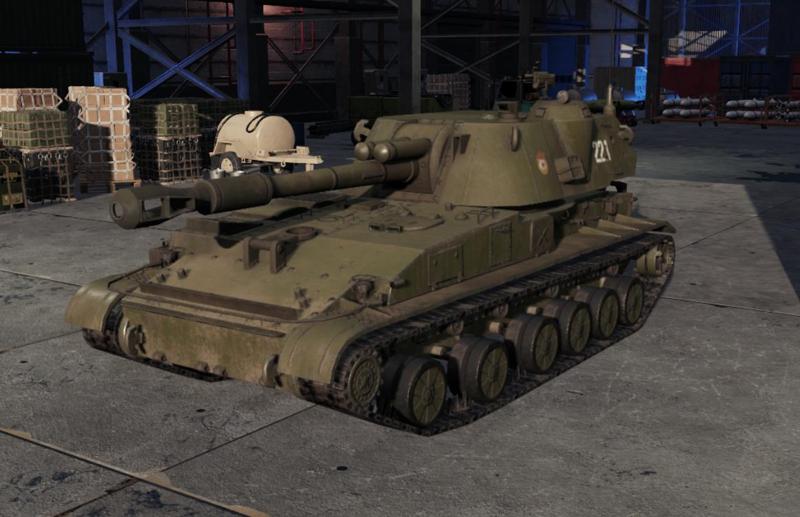 2S3M AKATSIYA ARTILLERY MILITARY VEHICLE | WARNO | WARTHUNDER