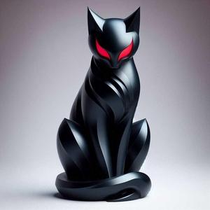 Black Devil Cat