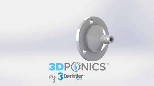 Drip Nozzle (1/8 inch, 3 holes) - 3Dponics Vertical Garden
