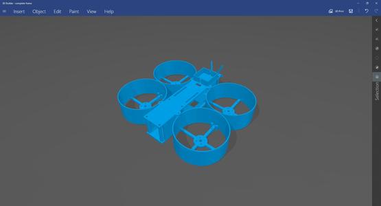 Whoopdidoo Quadcopter Drone - Complete Frame Kit