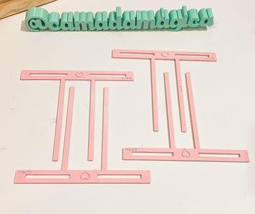 Double Agenda Template Ruler