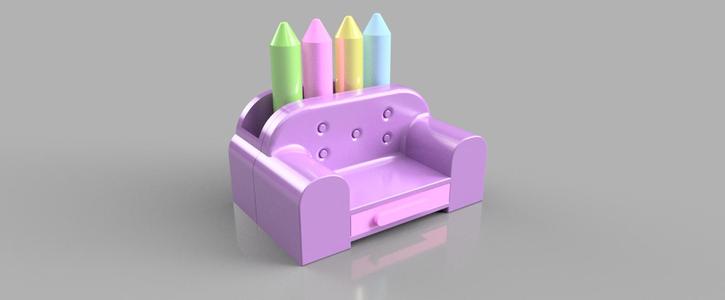Pencil sofa