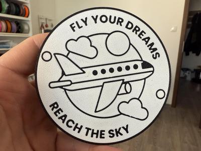 Fly your dreams coaster