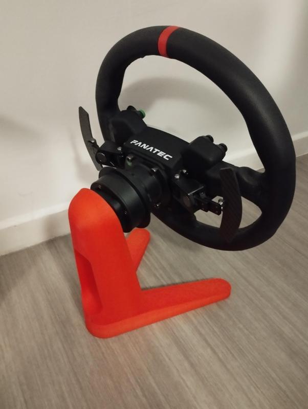 Display/Steering wheel holder with QR2 Quick Release 2 Fanatec