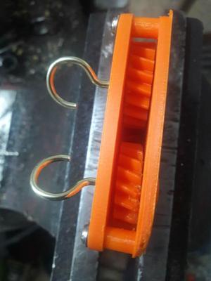 Cordage winding gearbox