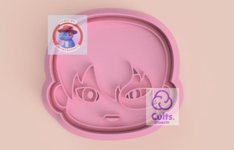 Avatar Zuko cutter (Avatar Aang cookie cutter)