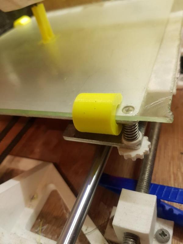 Anet A8 Bed clip 3mm glass
