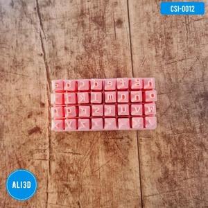 Lowercase letter stamp - lowercase alphabet stamp