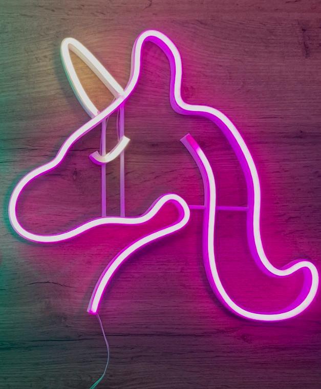 NEON Unicorn Enchanted LED