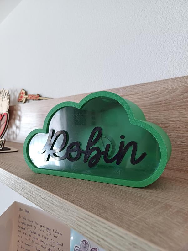 First name money box for your child