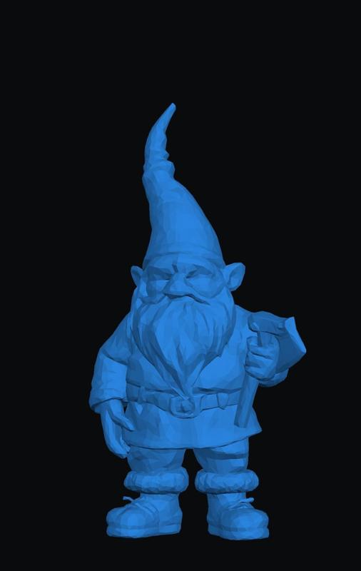 Gnome with ax