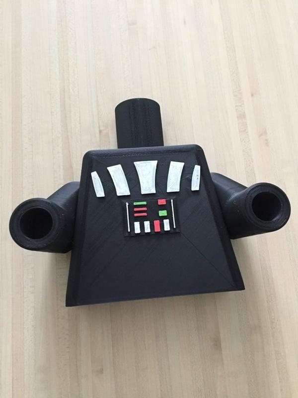 Giant Darth Vader Lego Holder Paper toilet