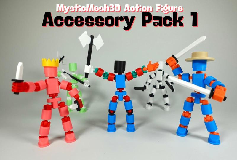 MM3D Action Figure (Accessory Pack 1)