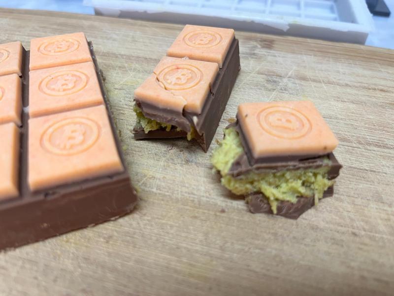 Dubai Chocolate with Bitcoin option