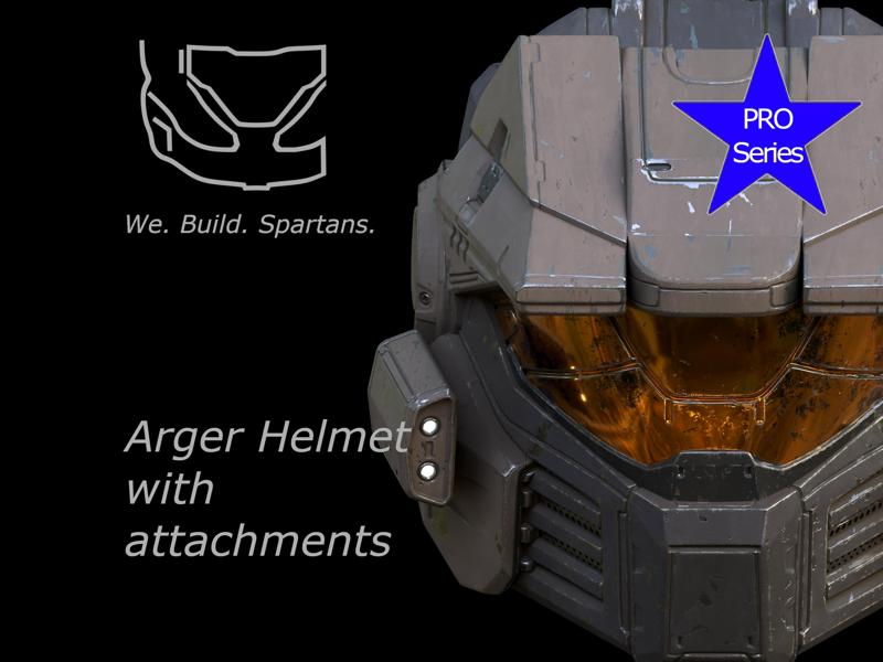 Pro Series Arger Helmet 3d print file